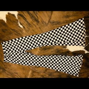Checker Bell Bottoms